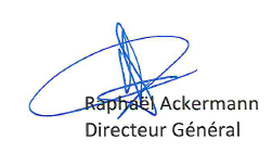 Signature de Raphaël Ackermann